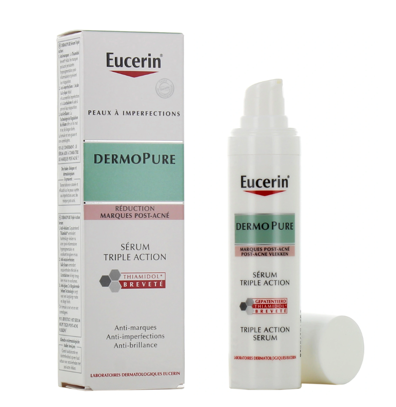 Eucerin DermoPure Sérum Triple Action 40 ml disponible chez Nenupara.