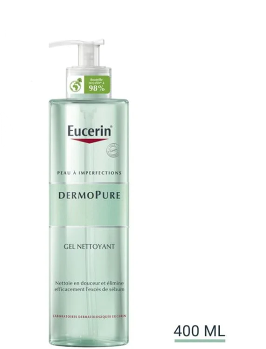 EUCERIN DermoPure Gel Nettoyant disponible chez Nenupara.