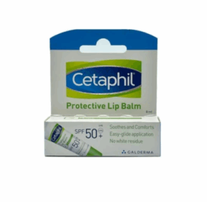 CETAPHIL BAUME A LEVRES SPF50+ 8ML disponible chez Nenupara Tunisie.